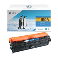 G&amp;G kompatibilní toner s HP CE271A, NT-CH271FC, HP 650A, cyan, 15000str.