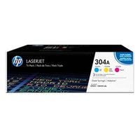 HP originln toner CF372AM, HP 304A, CMY, 8400 (3x2800)str., 3x900g, 3ks