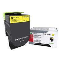 Lexmark originln toner 71B0040, yellow, 2300str., Lexmark
