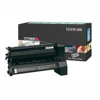 Lexmark originln toner C7720MX, magenta, 15000str., return