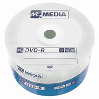 MyMedia DVD-R, 69200, 4.7GB, 16x, wrap, 50-pack, bez monosti potisku, 12cm, pro archivaci dat