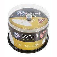 HP DVD+R, Inkjet Printable, DRE00026WIP-3, 4.7GB, 16x, spindle, 50-pack, 12cm, pro archivaci dat