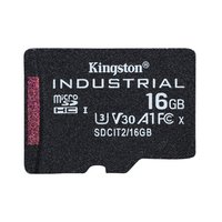 Kingston pamov karta Industrial C10, 16GB, micro SDHC, SDCIT2/16GBSP, UHS-I U3 (Class 10), V30, A