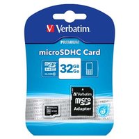Verbatim pamov karta Micro Secure Digital Card Premium, 32GB, micro SDHC, 44083, UHS-I U1 (Class