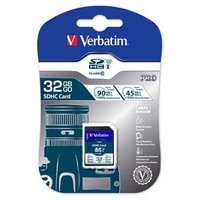 Verbatim pamov karta Secure Digital Card Pro U3, 32GB, SDHC, 47021, UHS-I U3 (Class 10), V30