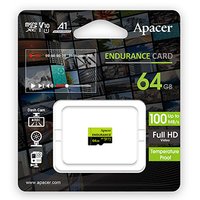 Apacer pamov karta Endurance, 64GB, micro SDXC, AP64GEDM0D05-R, UHS-I U3 (Class 10), V30, A1