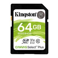 Kingston pamov karta Canvas Select Plus, 64GB, SDXC, SDC2/64GB, UHS-I U3 (Class 10), A1