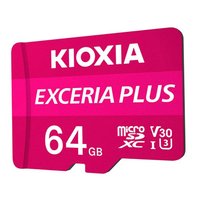 Kioxia Pamov karta Exceria Plus (M303), 64GB, microSDXC, LMPL1M064GG2, UHS-I U3 (Class 10)
