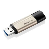 Apacer USB flash disk, USB 3.0, 64GB, AH353, zlat, AP64GAH353C-1, USB A, s krytkou
