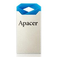 Apacer USB flash disk, USB 2.0, 64GB, AH111, modr, AP64GAH111U-1, USB A, s poutkem