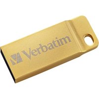 Verbatim USB flash disk, USB 3.0, 64GB, Metal Executive, Store N Go, zlat, 99106, USB A