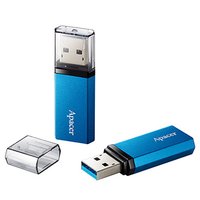 Apacer USB flash disk, USB USB 3.2 Gen1, 128GB, AH25C, modr, AP128GAH25CU-1, USB A, s krytem