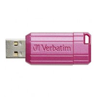Verbatim USB flash disk, USB 2.0, 128GB, Store,N,Go PinStripe, rov, 49460, pro archivaci dat