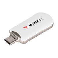 Verbatim USB flash disk, USB C, 128GB, Plectra, bl, 30229, USB C