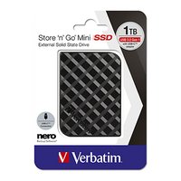 SSD Verbatim 2.5&quot;, extern USB 3.2 Gen 1, 1000GB, 1TB, Store N Go Mini, 53237, USB-A/Micro-B, o