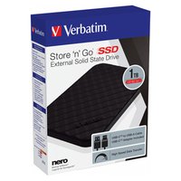 SSD Verbatim 2.5&quot;, extern USB 3.2 Gen 1, 1000GB, 1TB, Store N Go, 53230, USB-A/Micro-B, obsahu