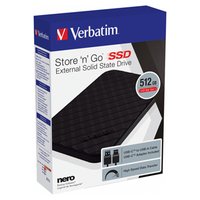 SSD Verbatim 2.5&quot;, extern USB 3.2 Gen 1, 512GB, Store N Go, 53250, USB-A/Micro-B, obsahuje ada