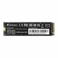 SSD Intern Verbatim Vi3000 M.2, 49373, 256GB, ern, 3300 MB/s-R, NVMe, 1300 MB/s-W