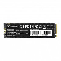 SSD Intern Verbatim Vi3000 M.2, 49374, 512GB, ern, 3300 MB/s-R, NVMe, 2500 MB/s-W