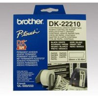 Brother paprov role 29mm x 30.48m, bl, 1 ks, DK22210, pro tiskrny ttk