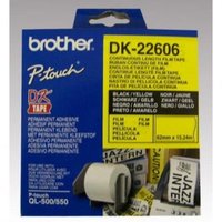 Brother filmov role 62mm x 15.24m, lut, 1 ks, DK22606, pro tiskrny ttk