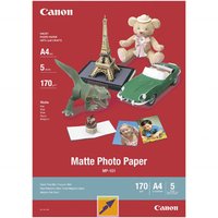 Canon Matte Photo Paper, foto papír, matný, bílý, A4, 170 g/m2, 5 ks, 7981A042, inkoustový