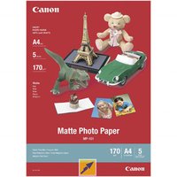 Canon Matte Photo Paper, foto papr, matn, bl, A4, 170 g/m2, 5 ks, 7981A042, inkoustov