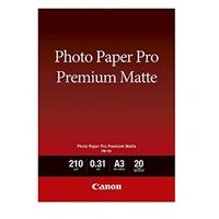 Canon Photo paper premium matte, PM-101, foto papr, matn, 8657B006, bl, A3, 210 g/m2, 20 ks, ink