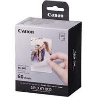 Canon XC-60L papr + ink, XC-60L, foto papr, samolepc, 6756C001, bl, 60 ks, termosubliman,SEL