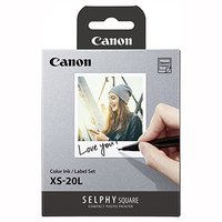 Canon XS-20L papr + ink, XS-20L, foto papr, samolepc, 4119C002, bl, 20 ks, termosubliman,Can