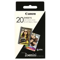 Canon ZINK Photo Paper, ZINK, foto papr, bez okraj typ leskl, Zero Ink typ 3214C002, bl, 5x7,6c