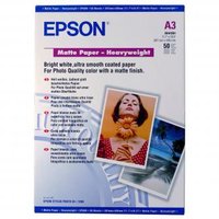 Epson Matte Paper Heavyweight, C13S041261, foto papr, matn, siln typ bl, Stylus Photo 1270, 129