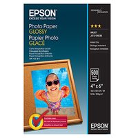 Epson Photo Paper, C13S042549, foto papr, leskl, bl, 10x15cm, 4x6&quot;, 200 g/m2, 500 ks, inkou