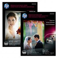 HP Premium Plus Glossy Photo Paper, CR672A, foto papír, lesklý, bílý, A4, 300 g/m2, 20 ks, inkoustov