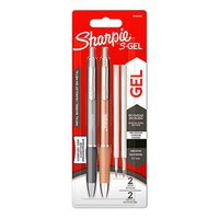 Sharpie, gelov pero S-Gel Metal, ern, 2ks, 0.7mm, navc 2 npln