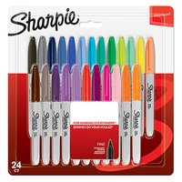 Sharpie, popisova Fine, mix barev, 24ks, 0.9mm, permanentn, blistr