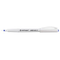 Centropen, liner 4611, modr, 10ks, 0.3mm, jemn plastov hrot, cena za 1ks