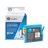 G&amp;G kompatibiln ink s LC-1000C, LC-970C, NP-B-0051C/1000C/970C, cyan, 400str.