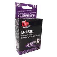 UPrint kompatibiln ink s LC-123BK, B-123B, black, 600str., 17ml