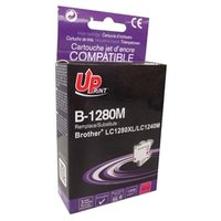UPrint kompatibiln ink s LC-1280XLM, B-1280M, magenta, 1200str., 12ml, high capacity