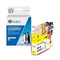 G&amp;G kompatibiln ink s LC-225XLY, NP-B-0225XLY, yellow, 1200str.