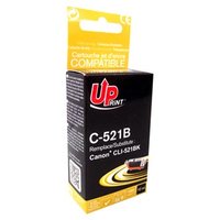 UPrint kompatibiln ink s CLI521BK, C-521B, black, 10ml, s ipem