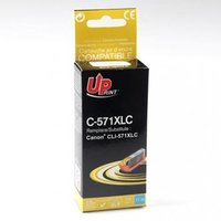 UPrint kompatibiln ink s CLI571C XL, C-571XLC, cyan, 800str., 11ml, high capacity