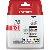 Canon originln ink CLI-581XXL BK/C/M/Y MULTI, 1998C006, CMYK, 4*11.7ml