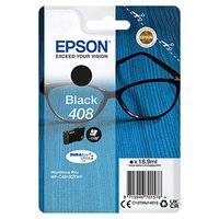 Epson originln ink C13T09J14010, T09J140, 408, black, 18.9ml