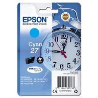 Epson originln ink C13T27024012, 27, cyan, 3,6ml