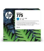 HP originln ink 1XB17A, HP 775, Cyan, 500ml