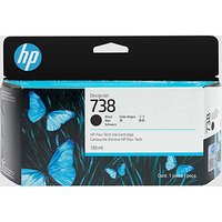 HP originln ink 498N4A, HP 738, black, 130ml