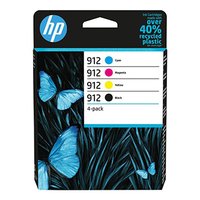 HP originln ink 6ZC74AE#301, HP 912, CMYK, blistr, 4*315str., multipack