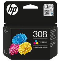 HP originln ink 7FP20UE, HP 308, Tri-colour, 120str.